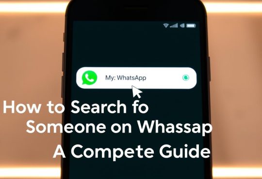 how do you search for someone on whatsapp